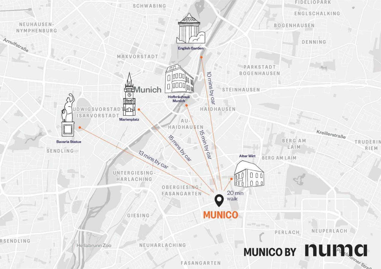 الشقق الفندقية Numa Munich Munico المظهر الخارجي الصورة